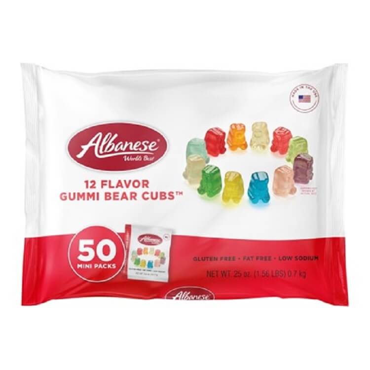 Albanese 12 Flavor Gummi Bear Treat Packs Albanese 12 Flavor Gummi Bear Treat Packs