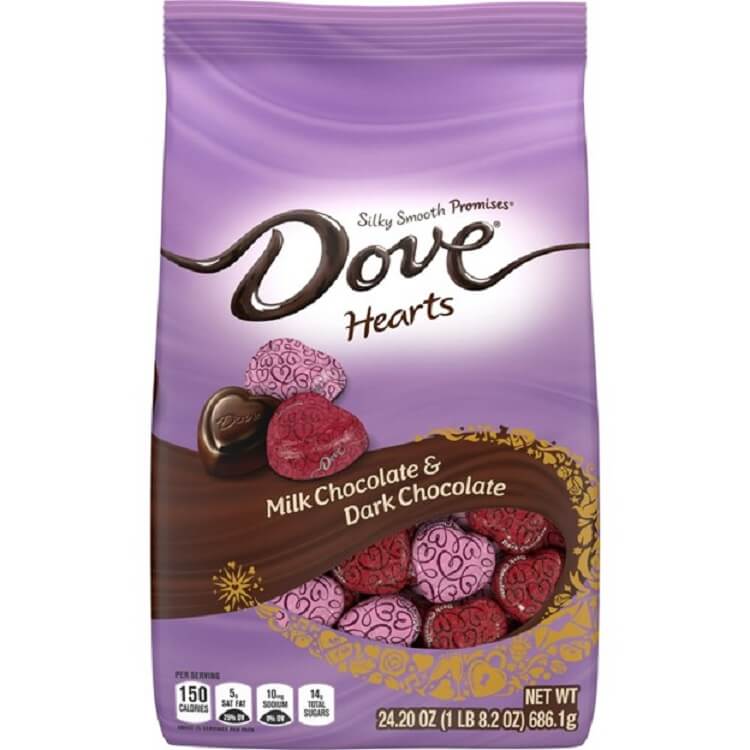 Dove Chocolate Hearts Dove Chocolate Hearts