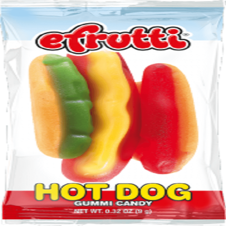 Gummi Hot Dog 2lb Bag Gummi Hot Dog 2lb Bag
