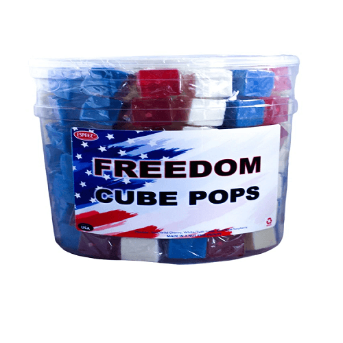Espeez Freedom Cube Pop ~ 100 Count  Espeez Freedom Cube Pop ~ 100 Count