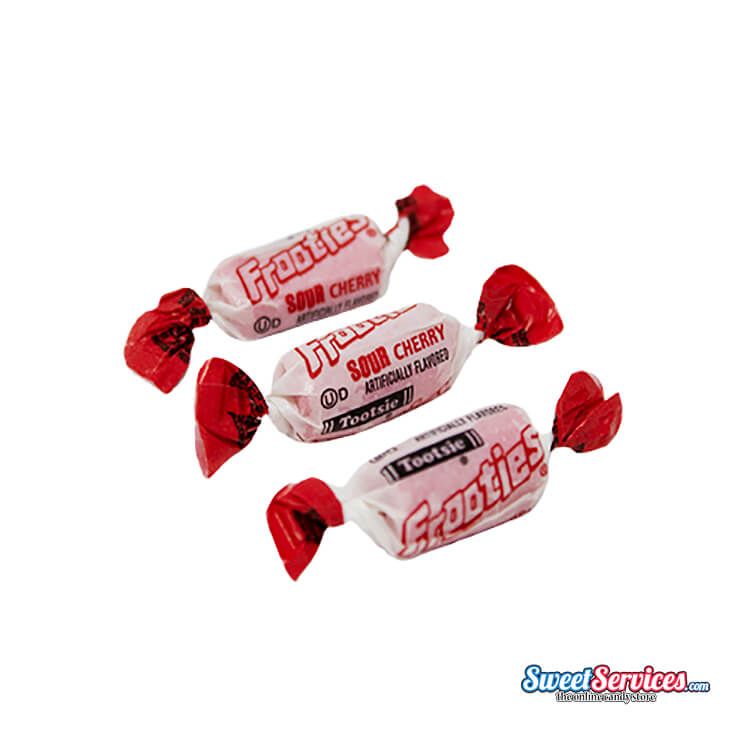 Tootsie Roll Sour Cherry Frooties   Tootsie Roll Sour Cherry Frooties
