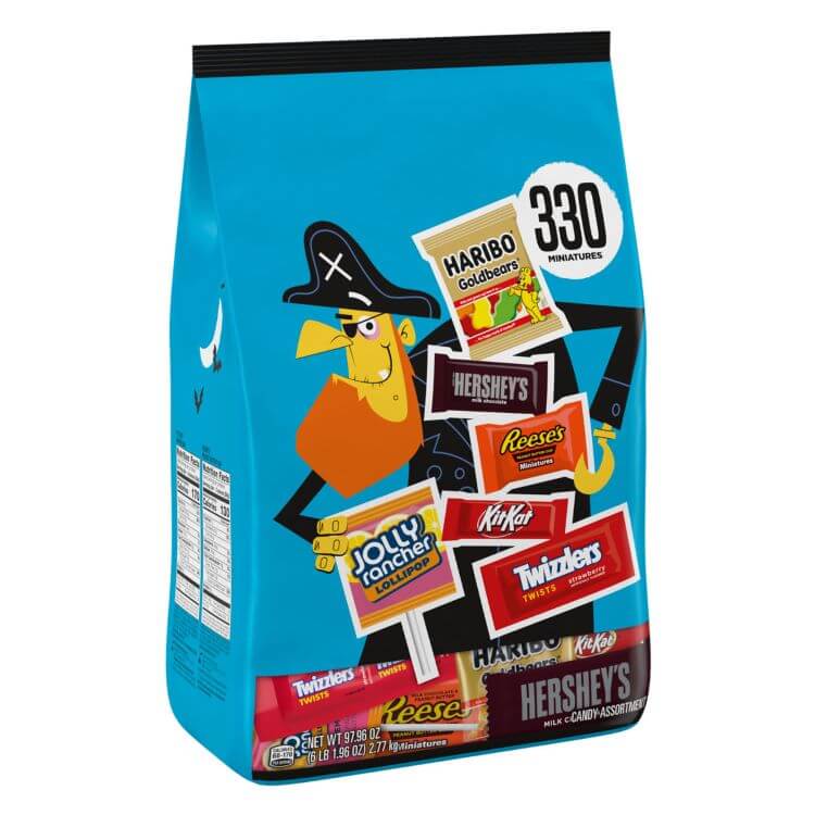 Halloween Hershey Variety Mix 330 Pieces   Halloween Hershey Variety Mix 330 Pieces