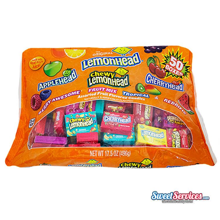 Lemonheads and Friends Fruit Candy~ 50 Count Bag Lemonheads and Friends Fruit Candy~ 50 Count Bag