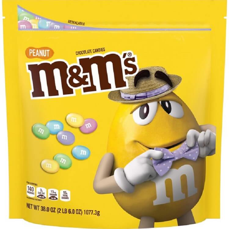 M&M Peanut Bunny Mix M&M Peanut Bunny Mix