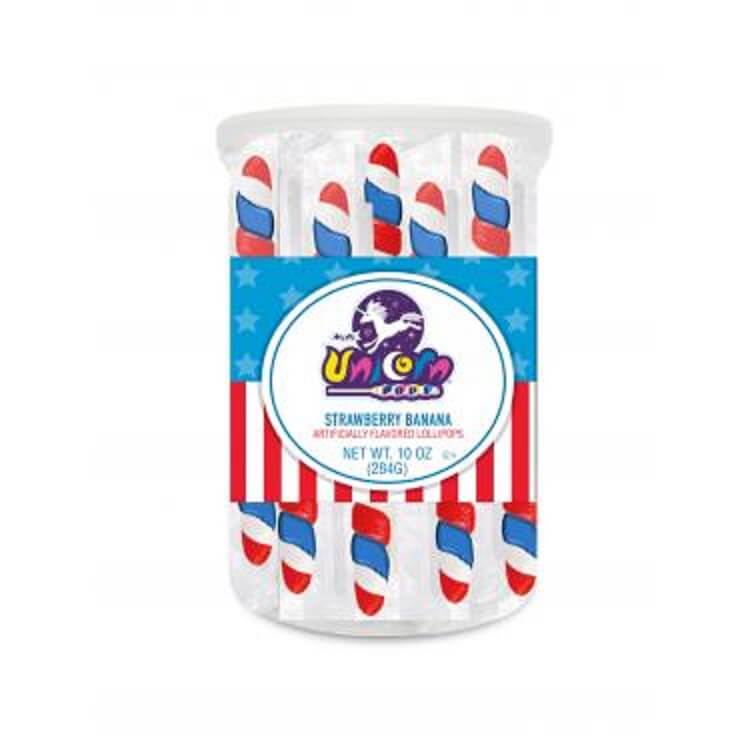Red, White, & Blue Mini Unicorn Pops Red, White, & Blue Mini Unicorn Pops