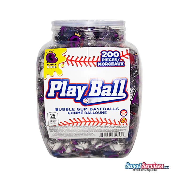Bubble King Playball Baseball Gum~200ct Bubble King Playball Baseball Gum~200ct