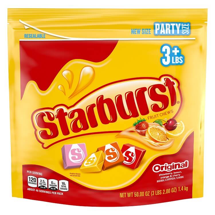 Starbursts Asst. Fruit Chews  Starbursts Asst. Fruit Chews