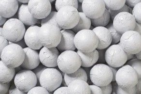 White Foil Chocolate Balls  White Foil Chocolate Balls