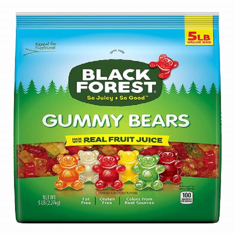 Black Forest Gummy Bears ~ 5lb Bag Black Forest Gummy Bears ~ 5lb Bag