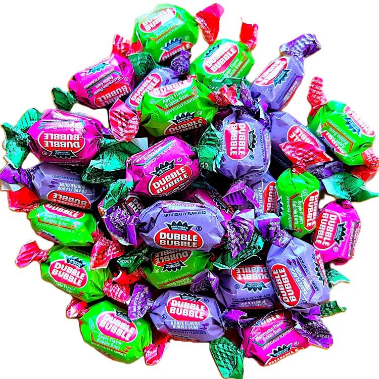 Dubble Bubble Assorted Twist Bulk  Dubble Bubble Assorted Twist Bulk