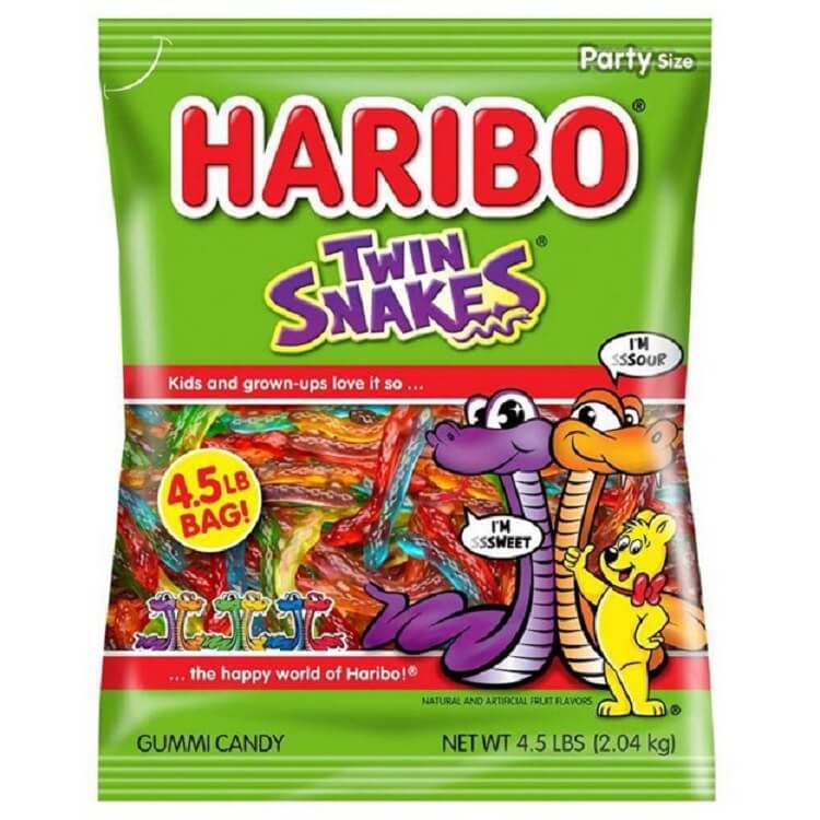 Haribo Gummy Twin Snakes Haribo Gummy Twin Snakes