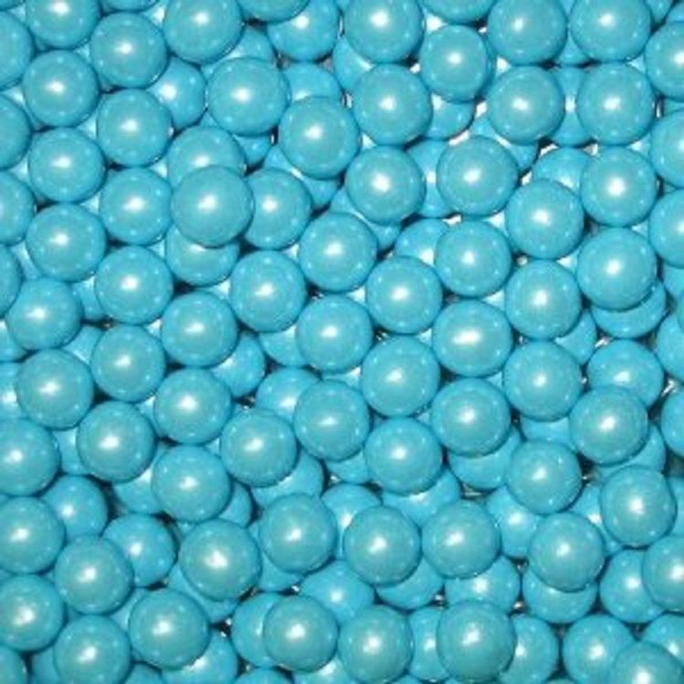 Shimmer Powder Blue Sixlets ~ 2lbs.  Shimmer Powder Blue Sixlets ~ 2lbs.