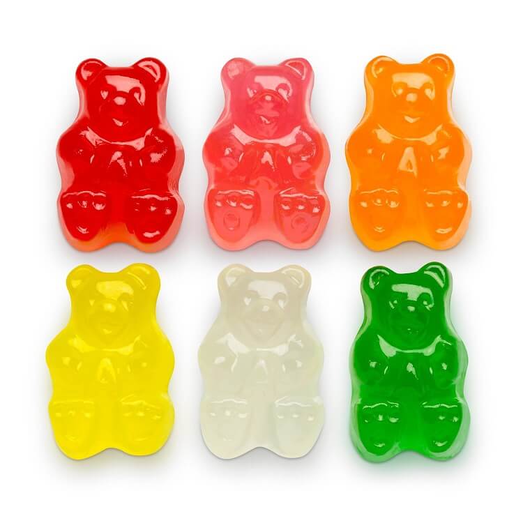 Albanese Sugar Free Assorted Gummi Bears ~ 5lb Bag  Albanese Sugar Free Assorted Gummi Bears ~ 5lb Bag