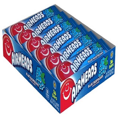 AirHeads Blue Raspberry Taffy Bars  AirHeads Blue Raspberry Taffy Bars