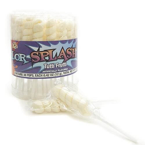 Albert's White Twist Pops ~ 30ct.   Albert's White Twist Pops ~ 30ct.