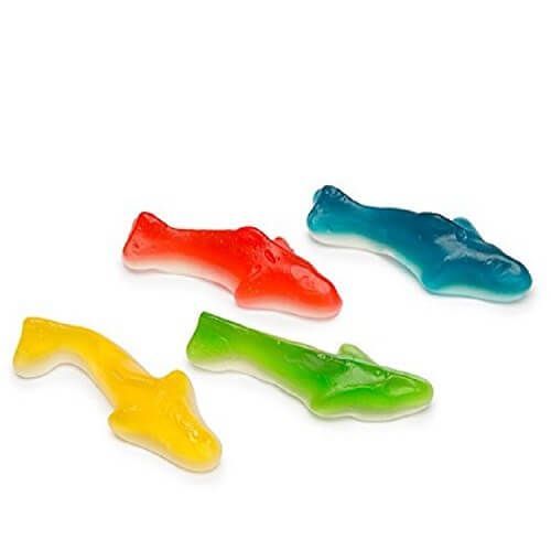 Kervan Assorted Color Gummi Sharks Kervan Assorted Color Gummi Sharks