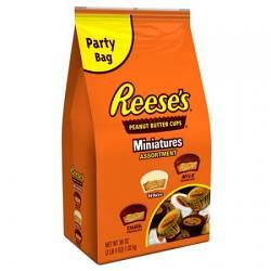 Assorted Reese's Miniature Peanut Butter Cups   Assorted Reese's Miniature Peanut Butter Cups