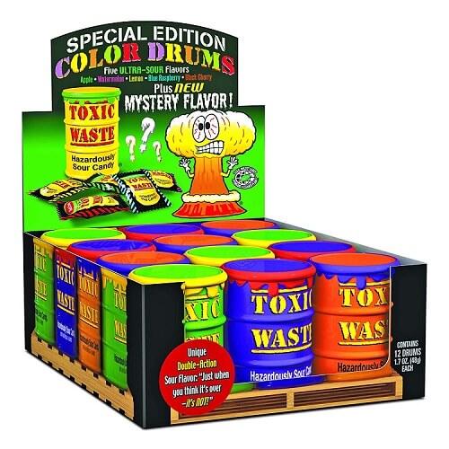Assorted Toxic Waste Drums  Assorted Toxic Waste Drums