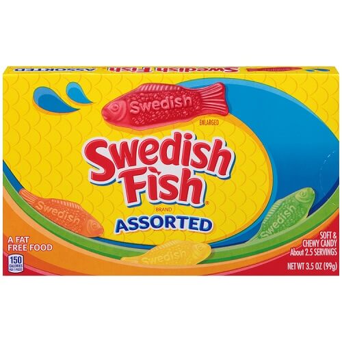 Swedish Fish Assorted Theater Box  Swedish Fish Assorted Theater Box