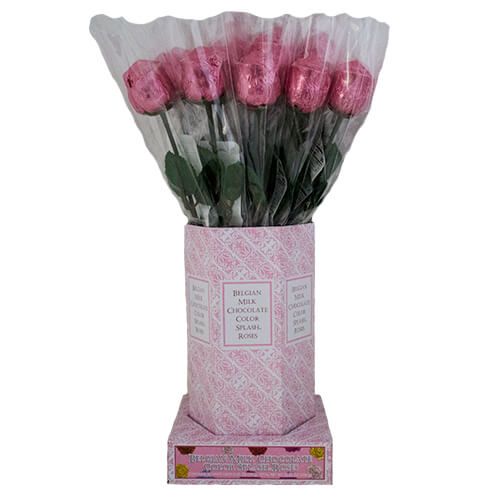 Albert Chocolate Pink Roses  Albert Chocolate Pink Roses