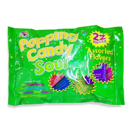 Assorted Sour Popping Candy - 22 Count Assorted Sour Popping Candy - 22 Count