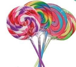 Assorted Swirl Lollipops ~ 24 Count  Assorted Swirl Lollipops ~ 24 Count