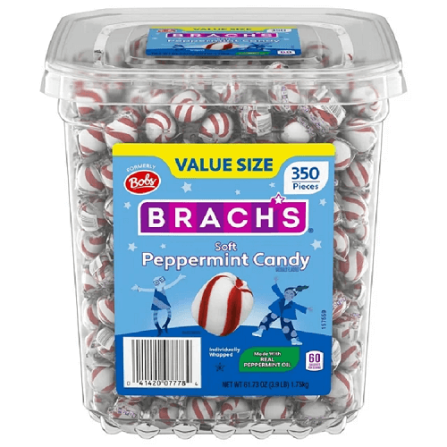 Bob's Sweet Stripes Soft Peppermint ~ 350ct  Bob's Sweet Stripes Soft Peppermint ~ 350ct