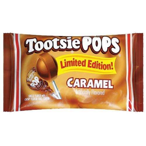Caramel Tootsie Pops - 12.6oz Bag  Caramel Tootsie Pops - 12.6oz Bag