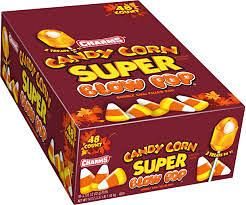 Charms Candy Corn Super Blow Pops ~ 48ct Charms Candy Corn Super Blow Pops ~ 48ct