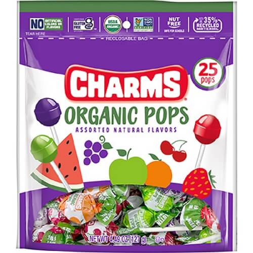 Charms Organic Pops  Charms Organic Pops
