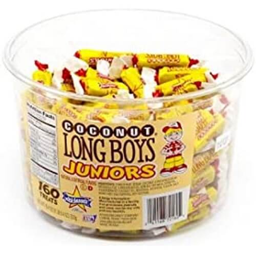 Coconut Long Boy Juniors 160pcs. Coconut Long Boy Juniors 160pcs.