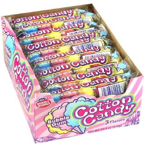 Dubble Bubble Cotton Candy Gum Dubble Bubble Cotton Candy Gum