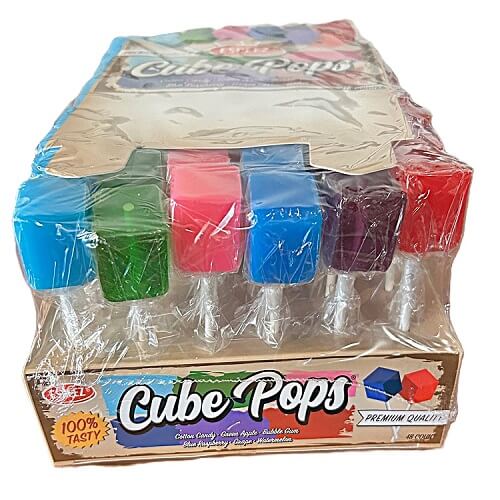 Assorted Cube Pop 48 Count Box Assorted Cube Pop 48 Count Box