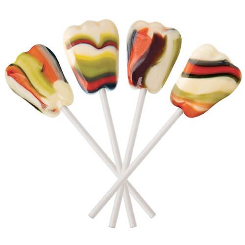 Dr. John's Sugar Free Rainbow Tooth Lollipops ~ 2.5lb.   Dr. John's Sugar Free Rainbow Tooth Lollipops ~ 2.5lb.