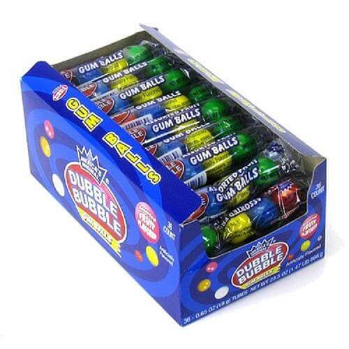 Dubble Bubble Assorted Gumballs Dubble Bubble Assorted Gumballs