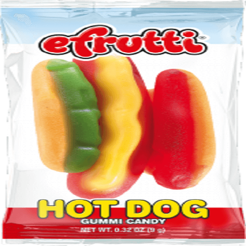Gummi Hot Dog 2lb Bag Gummi Hot Dog 2lb Bag