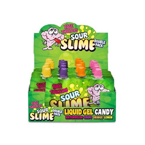 Face Twisters Sour Slime Candy Face Twisters Sour Slime Candy
