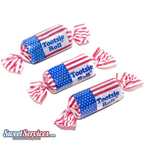 Tootsie Roll Flag Chocolate Midgees  Tootsie Roll Flag Chocolate Midgees