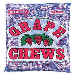 Alberts Grape Fruit Chews Alberts Grape Fruit Chews