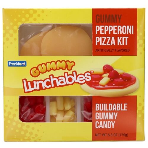 Gummy Lunchables Pepperoni Pizza  Gummy Lunchables Pepperoni Pizza