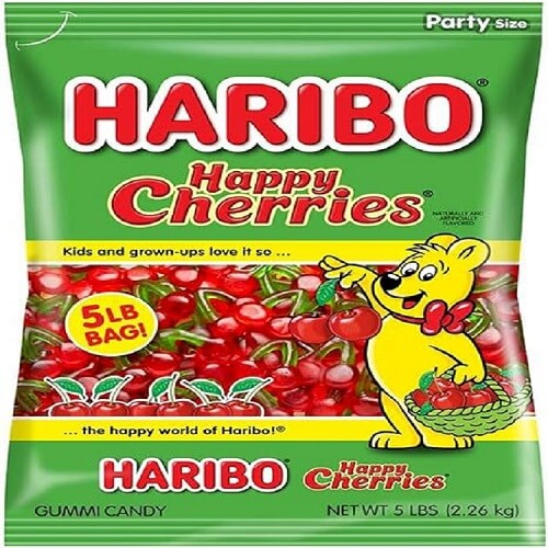 Haribo Happy Cherries 5lb Bag Haribo Happy Cherries 5lb Bag