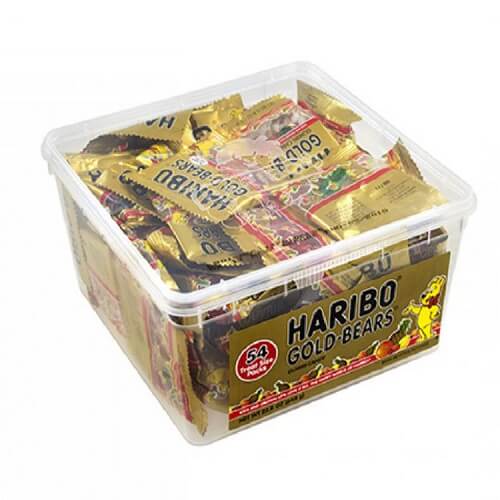 Haribo Gold Gummy Bears Tub Haribo Gold Gummy Bears Tub