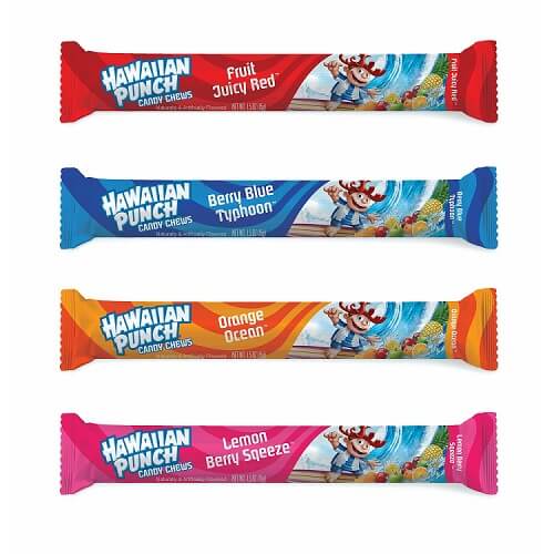 Hawaiian Punch Fruit Chew Sticks Hawaiian Punch Fruit Chew Sticks