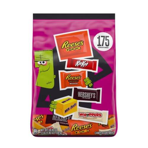 Halloween Hershey Variety Mix 175 Pieces   Halloween Hershey Variety Mix 175 Pieces