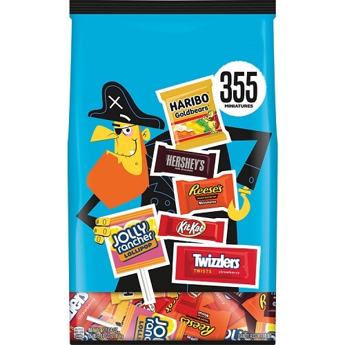 Halloween Hershey Variety Mix 355 Pieces   Halloween Hershey Variety Mix 355 Pieces
