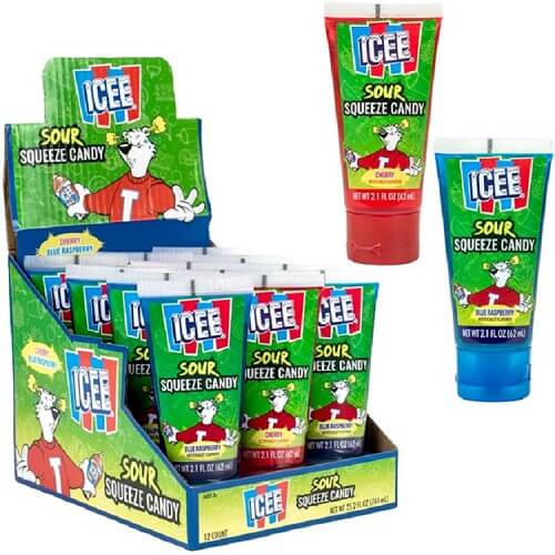 Icee Sour Squeeze Candy Icee Sour Squeeze Candy