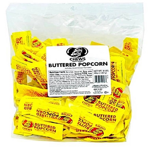 Jelly Belly Buttered Popcorn Chews Jelly Belly Buttered Popcorn Chews