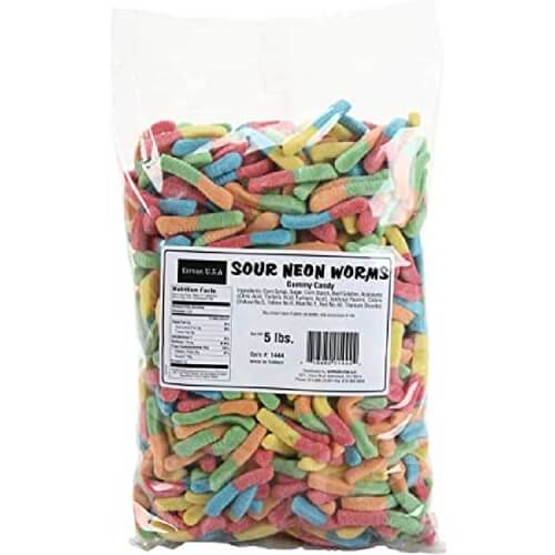 Kervan Neon Sour Worms Kervan Neon Sour Worms