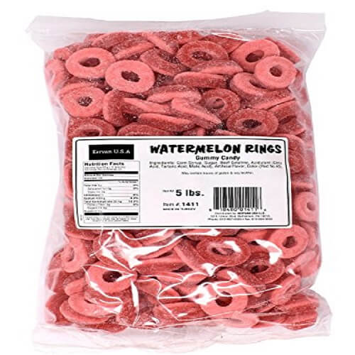 Kervan Gummi Watermelon Rings Kervan Gummi Watermelon Rings
