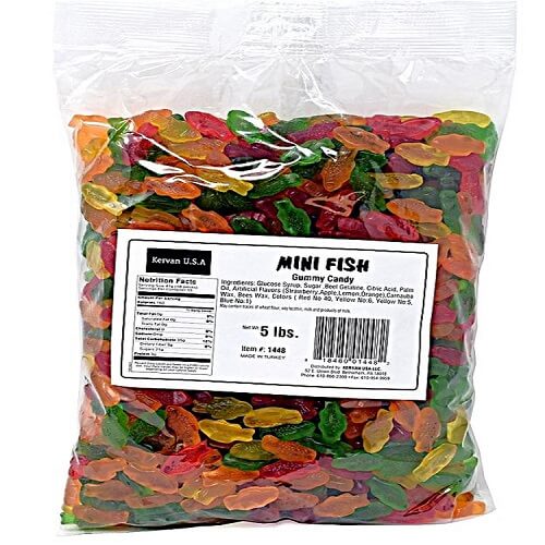 Kervan Mini Assorted Gummy Fish  Kervan Mini Assorted Gummy Fish